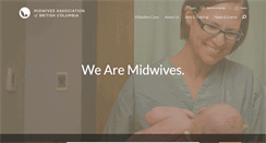 Desktop Screenshot of bcmidwives.com